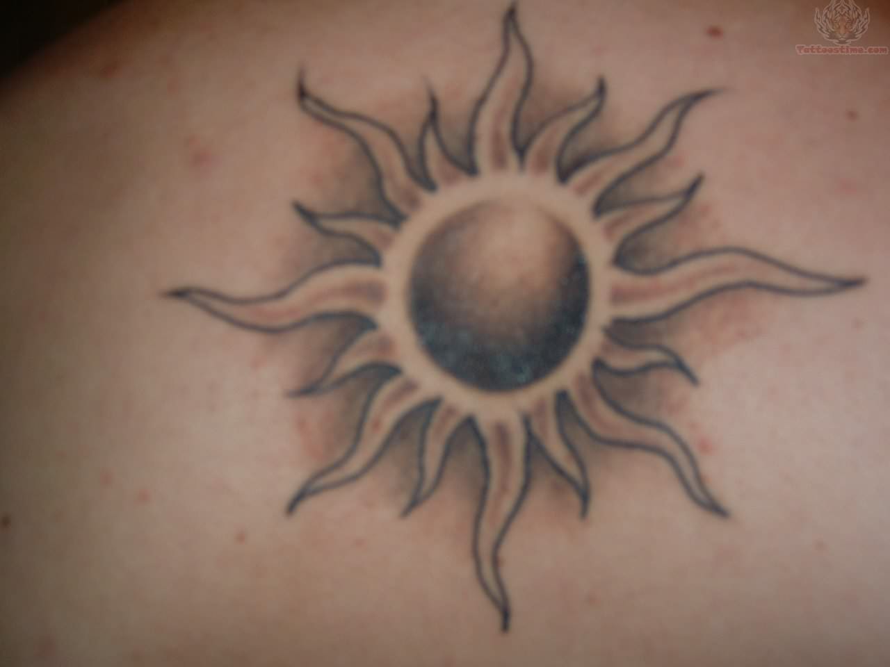 Sun Tattoos Design Ideas Pictures Gallery
