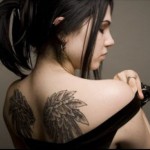 Angel Wings Tattoo Design12 150x150 - 100's of Angel Wings Tattoo Design Ideas Pictures Gallery