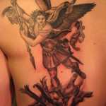 Archangel Tattoo Design10 150x150 - 100's of Archangel Tattoo Design Ideas Pictures Gallery