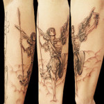 Archangel Tattoo Design12 150x150 - 100's of Archangel Tattoo Design Ideas Pictures Gallery