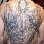 Archangel Tattoo Design2 150x150 - 100's of Archangel Tattoo Design Ideas Pictures Gallery