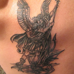 Archangel Tattoo Design7 150x150 - 100's of Archangel Tattoo Design Ideas Pictures Gallery