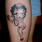 Betty Boop 5 150x150 - 100's of Betty Boop Tattoo Design Ideas Pictures Gallery