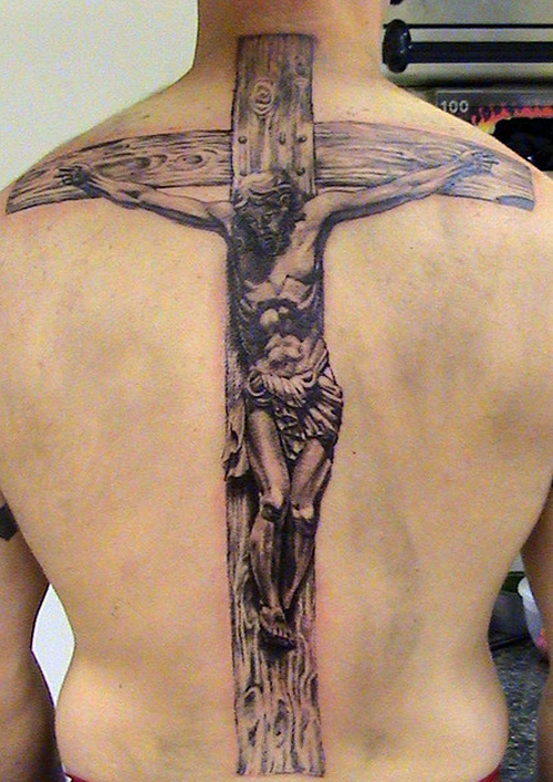 Crucifix 1 - 100's of Irish Tattoo Design Ideas Pictures Gallery