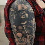 Darth Vader 1 150x150 - 100's of Darth Vader Tattoo Design Ideas Pictures Gallery