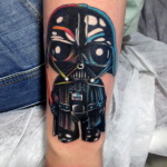 Darth Vader 2 150x150 - 100's of Darth Vader Tattoo Design Ideas Pictures Gallery