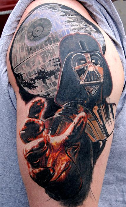 Darth Vader - 100's of Darth Vader Tattoo Design Ideas Pictures Gallery