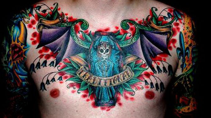 Death Tattoo Design Ideas Pictures Gallery