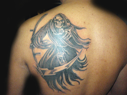 Death - 100's of Death Tattoo Design Ideas Pictures Gallery