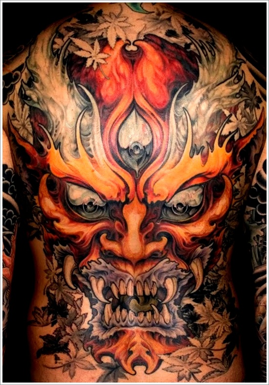 100’s of Demon Tattoo Design Ideas Pictures Gallery