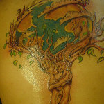 Earth Tattoo Design1 150x150 - 100's of Earth Tattoo Design Ideas Pictures Gallery