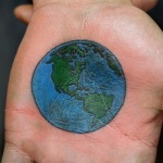 Earth Tattoo Design10 150x150 - 100's of Earth Tattoo Design Ideas Pictures Gallery