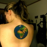 Earth Tattoo Design5 150x150 - 100's of Earth Tattoo Design Ideas Pictures Gallery