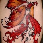 Fairy 6 150x150 - 100's of Fairy Tattoo Design Ideas Pictures Gallery