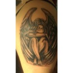 Fallen Angel Tattoo design10 150x150 - 100's of Fallen Angel Tattoo Design Ideas Pictures Gallery