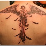 Girl Angel Tattoo8 150x150 - 100's of Girl Angel Tattoo Design Ideas Pictures Gallery