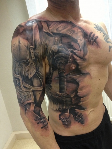 Knight - 100's of Knight Tattoo Design Ideas Pictures Gallery