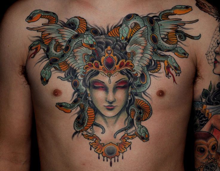 Medusa - 100's of Medusa Tattoo Design Ideas Pictures Gallery