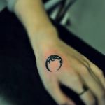 Moon Tattoo Design12 150x150 - 100's of Moon Tattoo Design Ideas Pictures Gallery