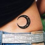 Moon Tattoo Design5 150x150 - 100's of Moon Tattoo Design Ideas Pictures Gallery