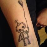 Robot 2 150x150 - 100's of Robot Tattoo Design Ideas Pictures Gallery