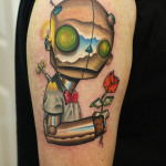 Robot 3 150x150 - 100's of Robot Tattoo Design Ideas Pictures Gallery