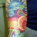 Space Tattoo Design7 150x150 - 100's of Space Tattoo Design Ideas Pictures Gallery