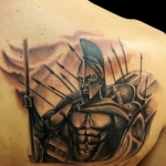 Spartan 7 150x150 - 100's of Spartan Tattoo Design Ideas Pictures Gallery