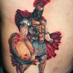 Spartan 9 150x150 - 100's of Spartan Tattoo Design Ideas Pictures Gallery