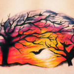 Sunset Tattoo Design10 150x150 - 100's of Sunset Tattoo Design Ideas Pictures Gallery