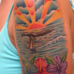 Sunset Tattoo Design3 150x150 - 100's of Sunset Tattoo Design Ideas Pictures Gallery