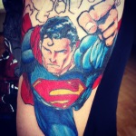 Superman 11 150x150 - 100's of Superman Tattoo Design Ideas Pictures Gallery