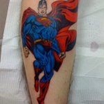 Superman 12 150x150 - 100's of Superman Tattoo Design Ideas Pictures Gallery