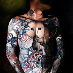 Tattoos of Paintings1 150x150 - 100's of Tattoos of Painting Design Ideas Pictures Gallery