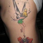 Tinkerbell 1 150x150 - 100's of Tinkerbell Tattoo Design Ideas Pictures Gallery