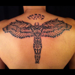 Tribal Angel Tattoo1 150x150 - 100's of Tribal Angel Tattoo Design Ideas Pictures Gallery