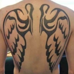 Tribal Angel Tattoo7 150x150 - 100's of Tribal Angel Tattoo Design Ideas Pictures Gallery