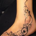 Ankle Tattoos for Girls 2 150x150 - 100's of Ankle Tattoos for Girls Design Ideas Pictures Gallery