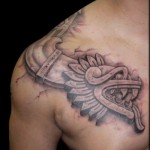 Aztec 9 150x150 - 100's of Aztec Tattoo Design Ideas Pictures Gallery