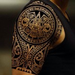 Aztec Tribal Tattoo11 150x150 - 100’s of Aztec Tribal Tattoo Design Ideas Pictures Gallery