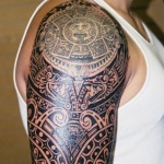 Aztec Tribal Tattoo4 150x150 - 100’s of Aztec Tribal Tattoo Design Ideas Pictures Gallery