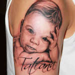 Baby Tattoo12 150x150 - 100's of Baby Tattoo Design Ideas Pictures Gallery
