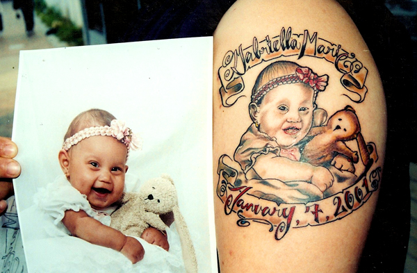 Татуировки связанные с рождением ребенка