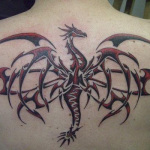 Back Dragon 12 150x150 - 100's of Back Dragon Tattoo Design Ideas Pictures Gallery