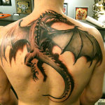 Back Dragon 4 150x150 - 100's of Back Dragon Tattoo Design Ideas Pictures Gallery