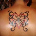Butterfly Tribal Tattoo5 150x150 - 100's of Butterfly Tattoo Design Ideas Picture Gallery