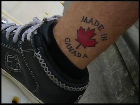 Canadian 1 - 100's of Dad Tattoo Design Ideas Pictures Gallery