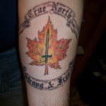 Canadian 4 150x150 - 100's of Canadian Tattoo Design Ideas Pictures Gallery
