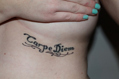 Carpe Diem Tattoo - 100’s of Carpe Diem Tattoo Design Ideas Pictures Gallery