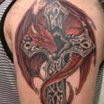 Celtic Dragon 12 150x150 - 100's of Celtic Dragon Tattoo Design Ideas Pictures Gallery
